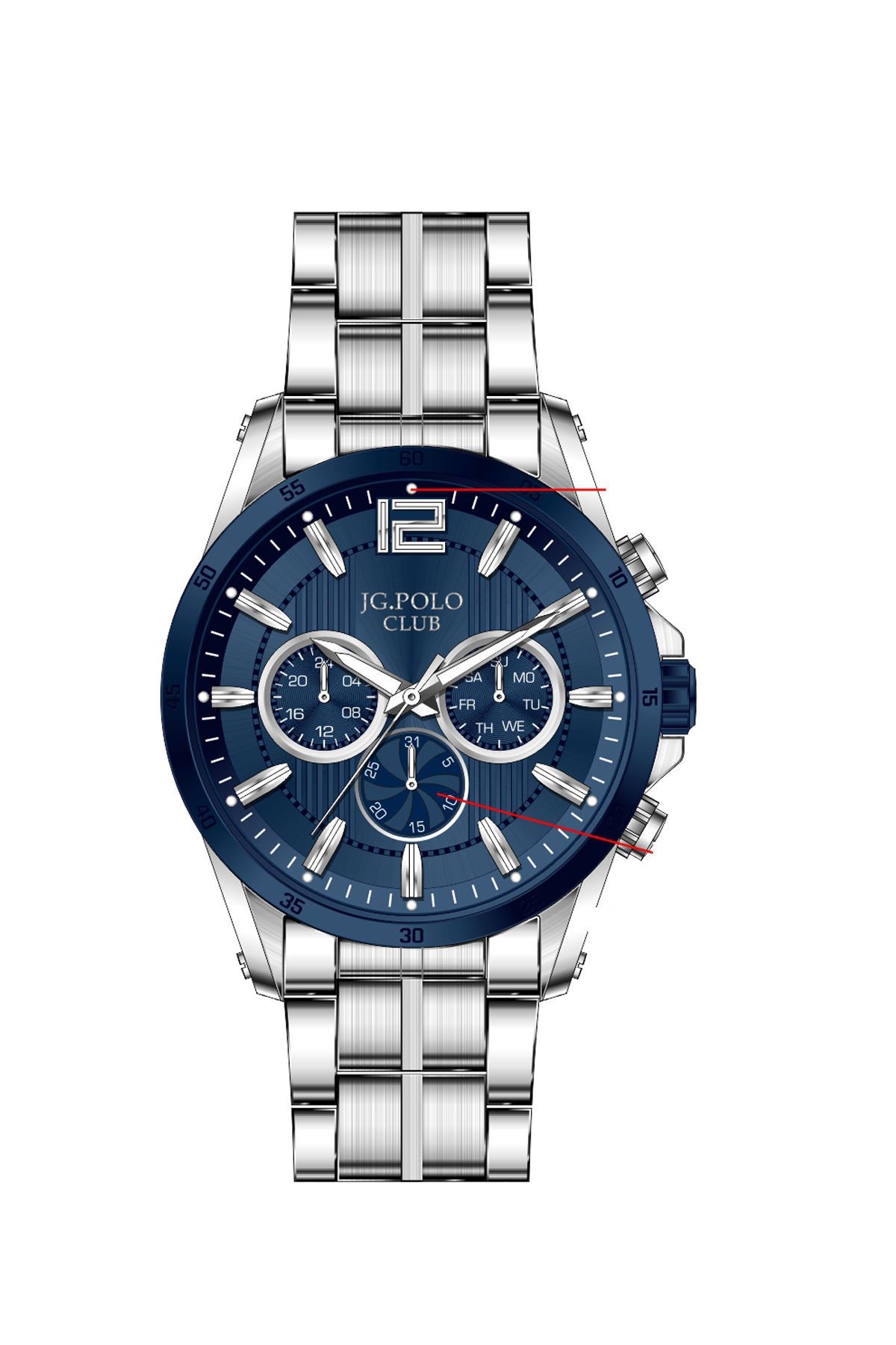 JG POLO CLUB JPC.0624 S02235A.2 Erkek Kol Saati
