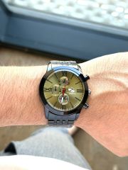 G SPORT POLO SİYAH JUBİLE KORDON KOL SAATİ