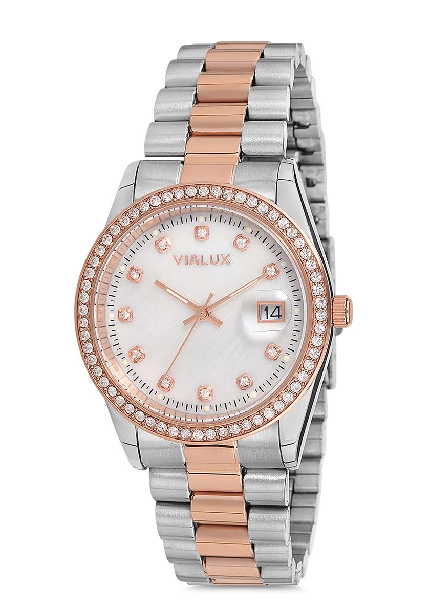 VIALUX LJ572T-02SR Kadın Kol Saati
