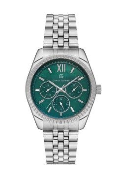 DAVID GUNER DG-8314LA-A10 Çelik Renk Kadın  Kol Saati Modeli